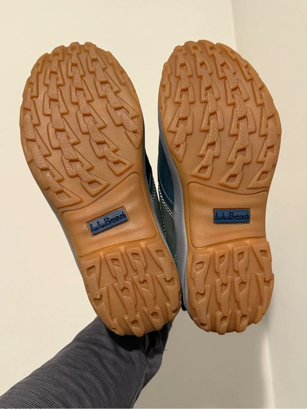 L.L. Bean Kids Boots Size 3 Navy Blue Storm Chaser Pull On Ankle Duck Boots
